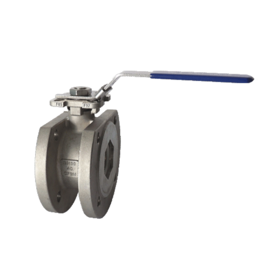 DIN 1PC Ball Valve Flanged